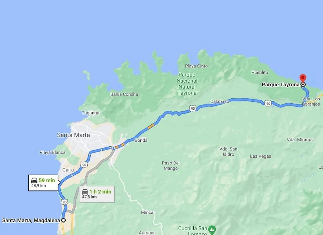 Hospedaje Mi Fortaleza, Con Piscina, Parqueadero Y Estamos A 10 Minutos Caminando A Playa Dormida Santa Marta