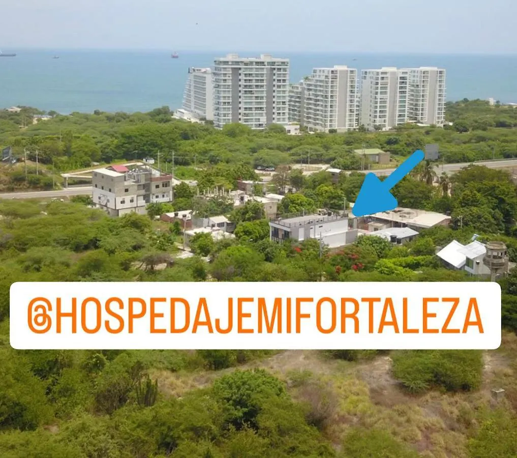 Hospedaje Mi Fortaleza, Con Piscina, Parqueadero Y Estamos A 10 Minutos Caminando A Playa Dormida Santa Marta Kolumbia